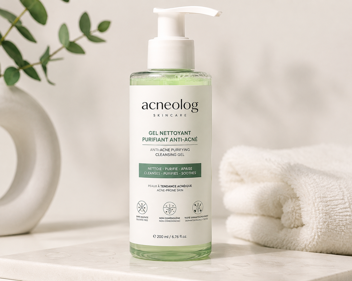 ACNEOLOG GEL - Packaging dermatologique