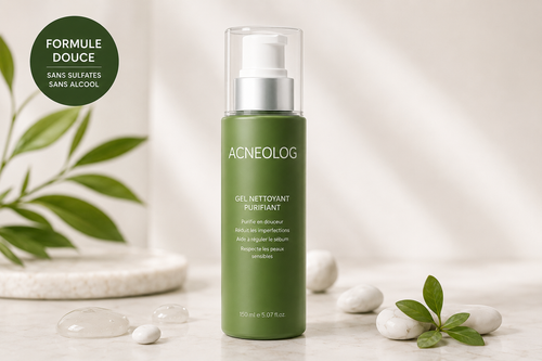 ACNEOLOG GEL - Gel nettoyant purifiant anti-acné